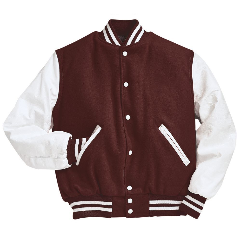 Maroon Varsity Jacket Jackets