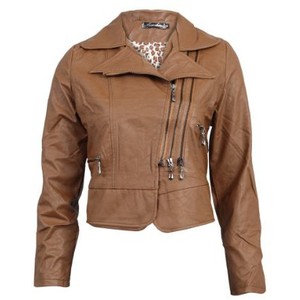 Brown Biker Jacket Women – Jackets