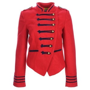 Red Military Jackets - Jackets