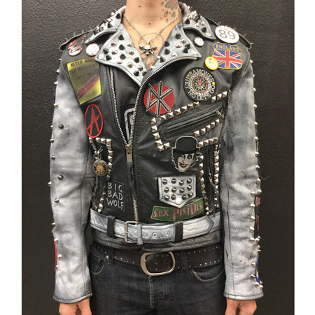 Punk Leather Jacket – Jackets