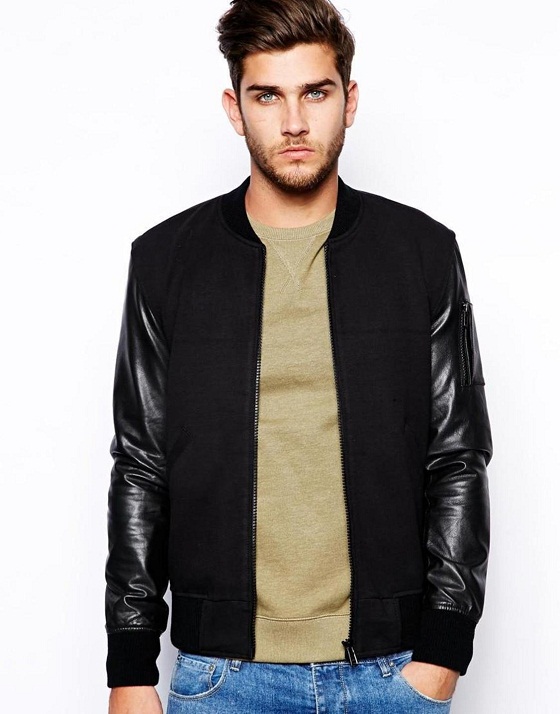 Suede Bomber Jackets - Jackets