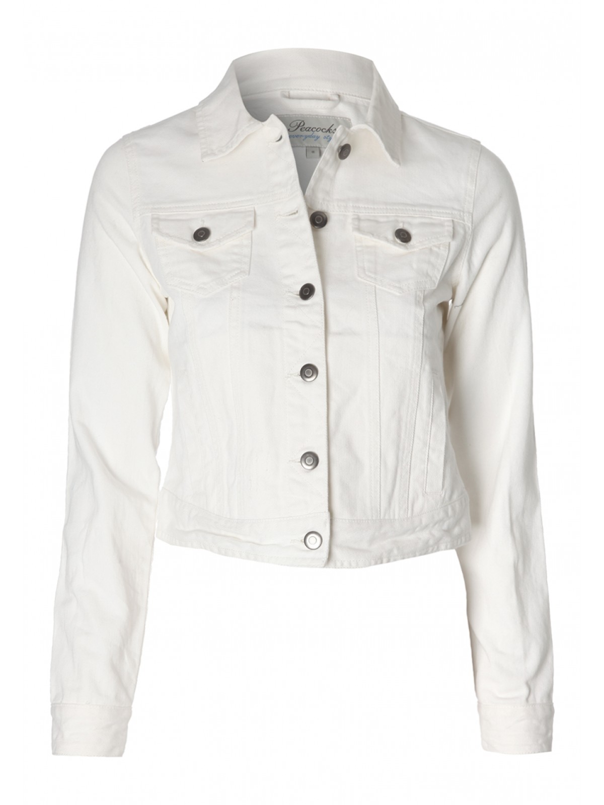 White Denim Jackets – Jackets