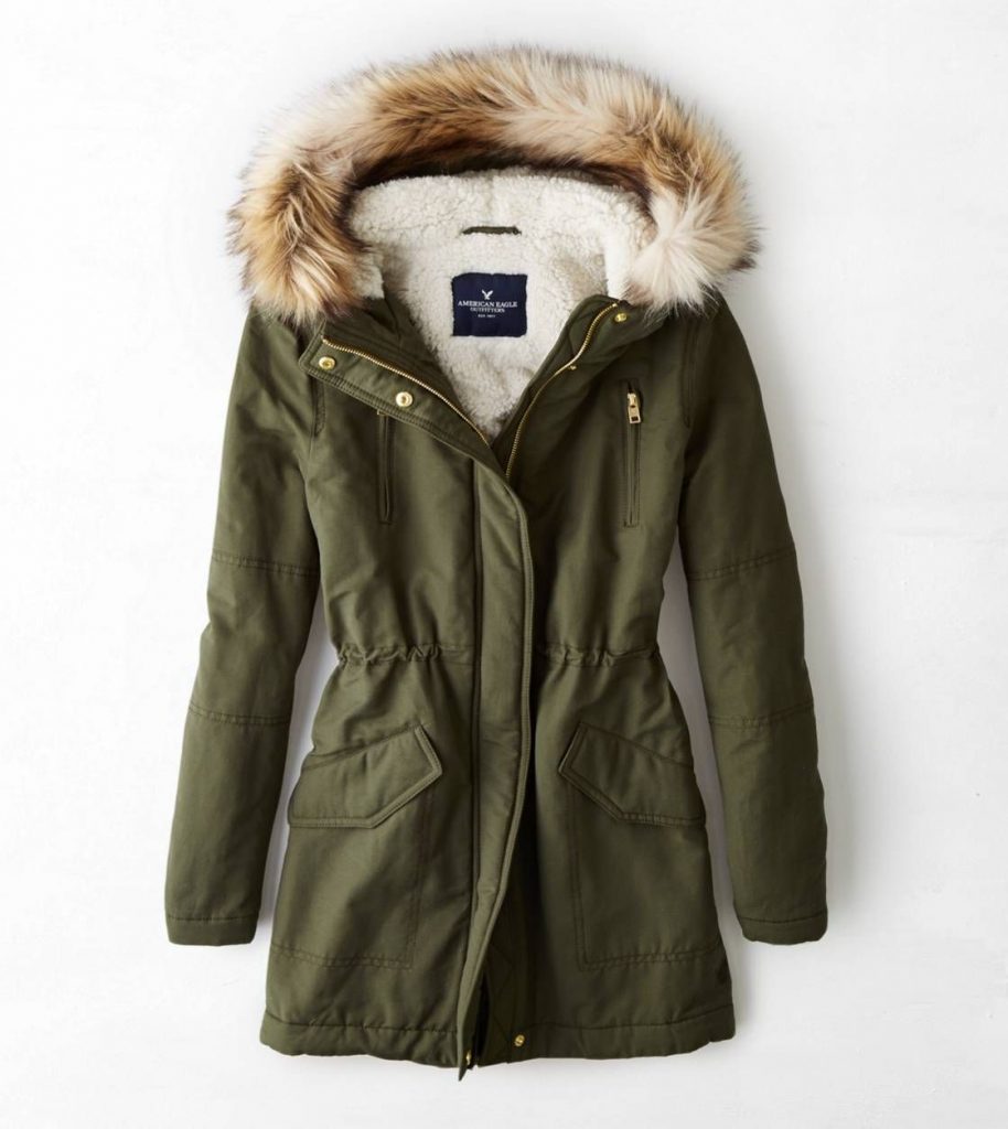 Green Winter Jacket - Jackets