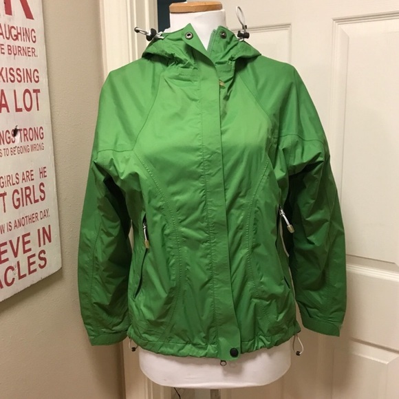 Green Rain Jacket - Jackets