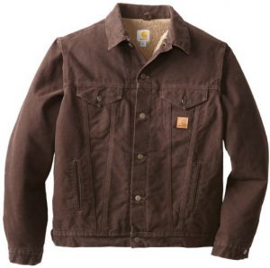 Brown Denim Jacket - Jackets