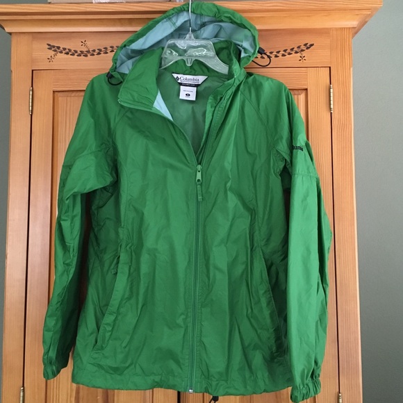 Green Rain Jacket - Jackets