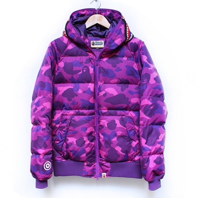 Purple Camo Jacket - Jackets