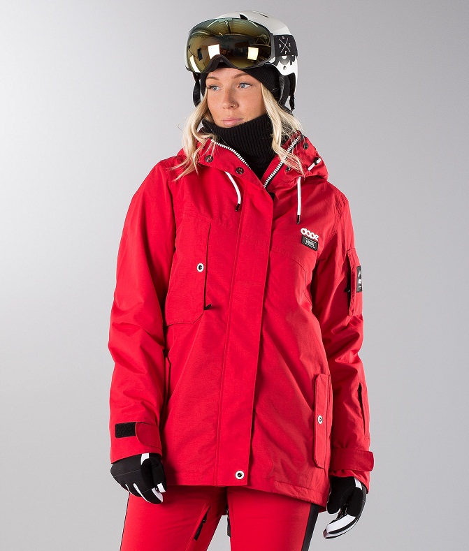 Red Ski Jacket - Jackets