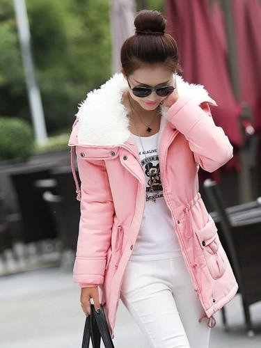 Pink Winter Jacket - Jackets