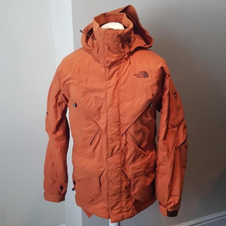 Orange Ski Jacket - Jackets