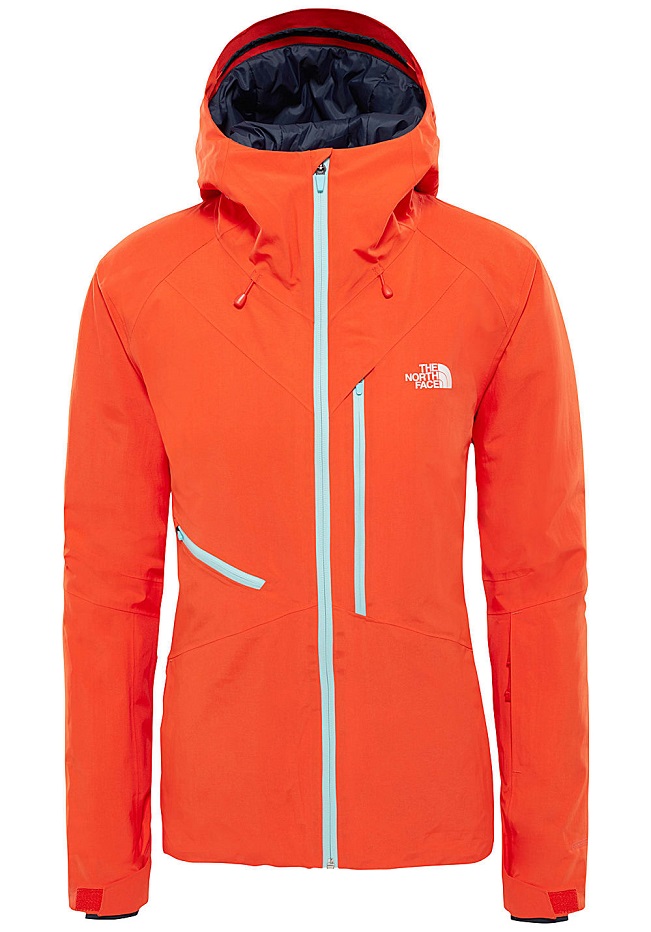Orange Ski Jacket - Jackets