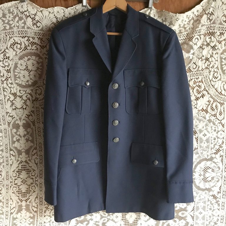 Blue Military Jacket - Jackets