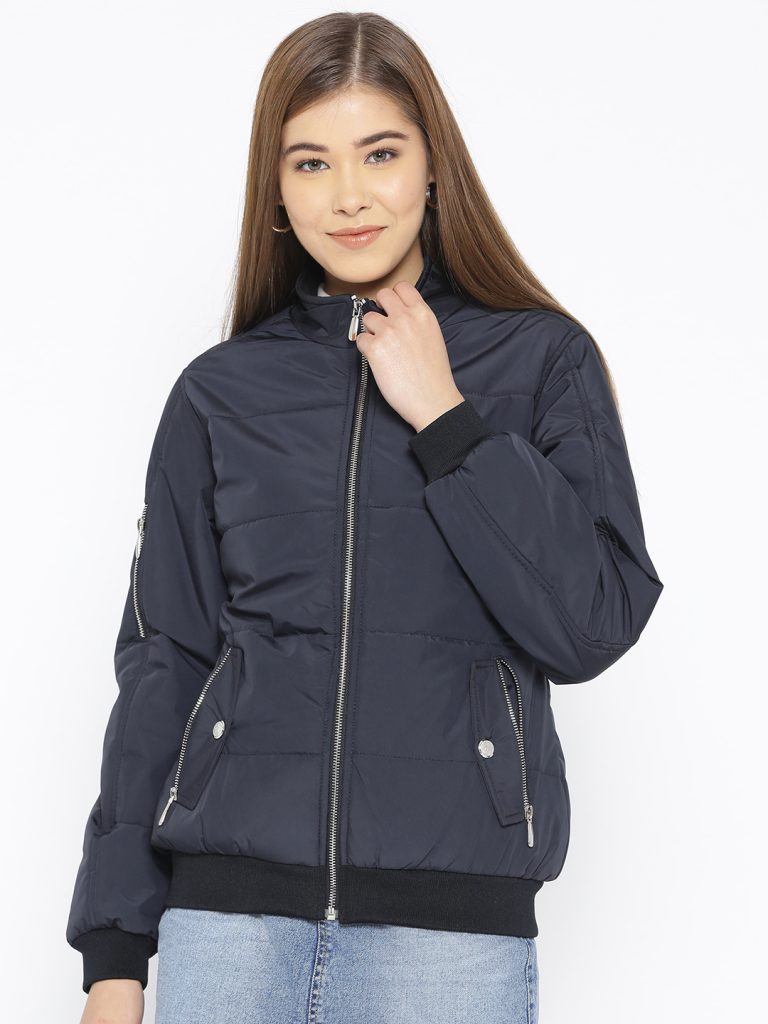 Navy Bomber Jacket Jackets 1706